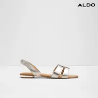 在飛比找momo購物網優惠-【ALDO】BALERA-簡約舒適一字帶平底涼鞋-女鞋(金色
