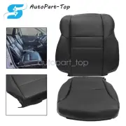 2012-2016 For Honda CR-V Left Side Driver Bottom-Top Seat Cover Leather Black