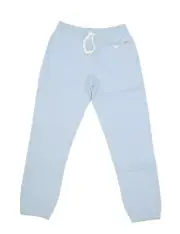 GAP Kids Fleece Joggers Pants Loungewear Light Blue Drawstring Waist Girls L