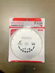 Masonry Grinder Blade Disc 9" 230mm TURBO Diamond Angle Grinding Wet Dry Cutting
