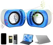 Computer Speakers for Desktop,Portable Multimedia Speaker - Desktop Speakers USB Speaker with Clear Sound Quality for Family Friends