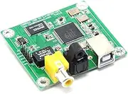 Hi-Fi CM6631A192KHZ to Coaxial Optical SPDIF Converter DAC Board 24-bit USB2.0