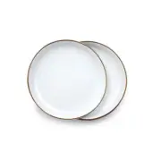 New Barebones Living Enamel Salad Plate Set CKW-392