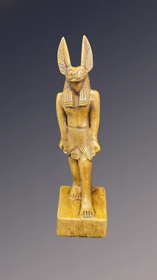 Ancient Egyptian Anubis Pharaonic Statue Rare Antique Handmade Stone Bazareg