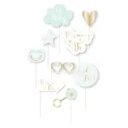 Baby Shower Photo Booth Props Party Game Activity Decorations Supplies