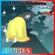 Pokemon Legends: Arceus Shiny Piloswine Max Stats