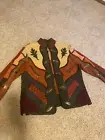 Michele Schubert Art To Wear Wool Felt Jacket “Autumn Gold” Size M One Of A Kind