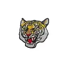 Tiger Embroidered Thermal Adhesive Patch Leon Heat Iron Clothes