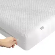 King Size Bamboo Rayon Mattress Protector with Zipper - 100% Waterproof Zippe...