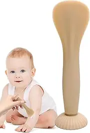 Baby Butt Cream Spatula - Silicone Diaper Cream Brush Baby Spatula for Diaper Cream - Flexible Baby Butt Brush Diaper Paste Spatula with Suction Base for Creams Ointments