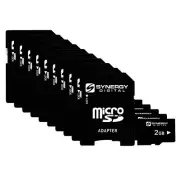 Synergy Digital 2GB MicroSD Memory Cards - Pack of 10