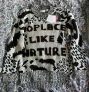 SASS AND BIDE NO PLACE LIKE NATURE KNIT SWEATER SIZE XS