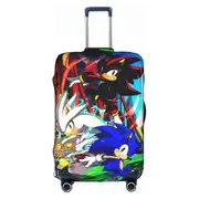 Sonic Luggage Cover Washable Suitcase Protector Anti-scratch Suitcase cover Fits 18-32 Inch Luggage-SFH2733