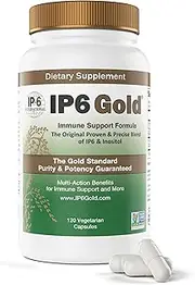 IP-6 International IP6 Gold Immune Support Formula 120 Vegetarian Capsules