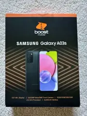 SAMSUNG GALAXY A03S SM-A037U 32GB BOOST MOBILE LOCKED - BLACK