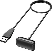 Yisica 50CM Charging Cable for Fitbi t Charge 6 Charger/Fitbi t Luxe Charger, 50CM/1.6ft Magnetic Replacement Cord USB Charging Cable for Charge 5/6/Luxe