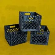 RC Crawler 1/10 Scale Accessory: Durable Milk Crate for Realistic RC Model