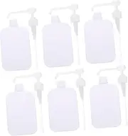 BUGUUYO 500ml Empty Hand Bottles Long Nozzles 6 Pack Leakproof Spray Bottles for Daily Use