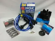 IGNITION KIT for HONDA CIVIC NGK SPARK PLUGS WIRE SET YEC CAP ROTOR JAPAN DX EX (for: Honda)