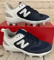 New Balance SPVELON3 Fresh Foam Velo v3 Molded Softball Cleats Blue White US 9 B