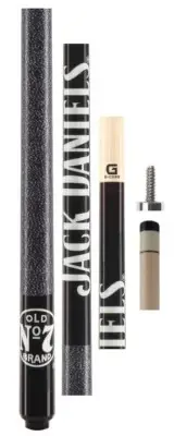 McDermott JD15 Cue - Jack Daniels - 12mm G-Core FREE 1x1 Hard Case & SHIP