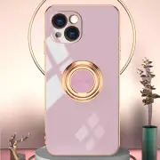 Ring Case For iPhone 14 13 12 11 Pro X XR XS 8 7+ SE Luxury Plating Stand Cover