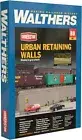Walthers #933-4562 HO Scale Urban Retaining Walls Kit NIB
