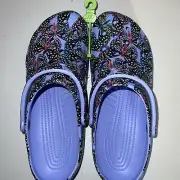 Crocs Classic Butterfly Clog Men’s 11 Moon Jelly / Multi