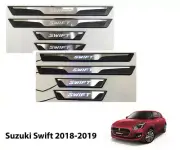 Fit For Suzuki Swift 2018-19 Hatchback LED Scuff Plate Sill Door 4Pcs (for: Suzuki)