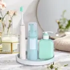 Simple Bathroom Shelf Silicone Jewelry Display Plate Storage Tray Perfume