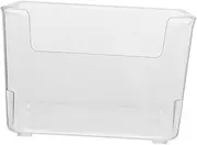 DOITOOL Memo Pad Storage Container Clear Notepad Holder Memo Box Organizer for Office Durable Memo Pads Container for Desk and Home Organization