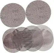 Anti-clogging Mesh Sandpaper Sheets 40pcs Fine Grit Paper Pads for Wood Polishing Sanding