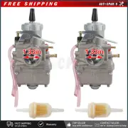 2x Left Carburetor With Fuel Filter For Honda CB350 CL350 Scrambler 1968-1973