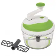 Progressive Prepworks Dual Speed Chop & Whip Kitchen Food Chopper Clear/Green