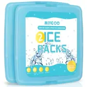 Ice Packs for Lunch Boxes & Lunch Bag - Quick Freeze Ice Pack Space Saving Fr...