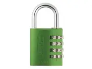 ABUS Mechanical - 145/40 40mm Aluminium Combination Padlock Green 49531