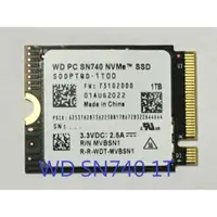 在飛比找蝦皮購物優惠-💾 全新 WD SN740 M.2 2230 SSD 1TB