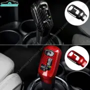 For MINI F54 F55 F56 F57 F60 2020+ Real Carbon Fiber Gear Shift Knob Cover Trim (for: Mini)