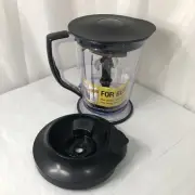 Ninja 6 Cup Blender Food Processor Pitcher 2 Lids And 3 Blade Bar Replacement