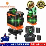 Thunder Tools Multifunctional 12 Lines Green Light Laser Level 3° Self-leveling