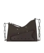 Maison Margiela Micro Snatched Chain-Linked Shoulder Bag One size gray
