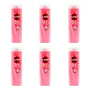 6x Sunsilk 300ml Womens Manageable w/ Argan Oil & Elastin Hair Care Shampoo