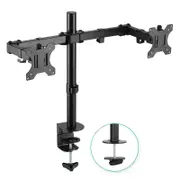 [ACA-BMA-DC01K] activiva ErgoLife Dual Monitor Screen Double Joint Monitor Arm