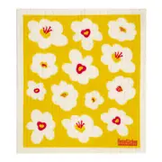 RetroKitchen Compostable Sponge Cloth - Retro Flowers | Flora & Fauna AU