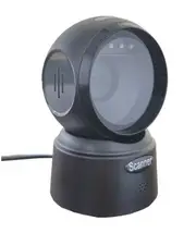 2D Wired scanner Scanner Plug and Play High-speed Read 1D2D Qr code on Paper Product or screen for Inventory Library D800A-black