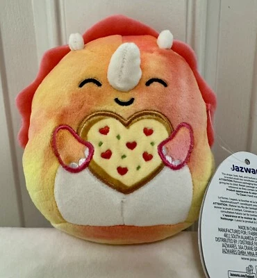 Squishmallows 5-Inch Valentine's Day Squad Stuffed Animal Trinity