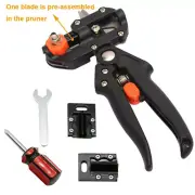 Garden Grafting Tool Suit Fruit Plants Tree Pruning Shears Scissor Cutting + Bag
