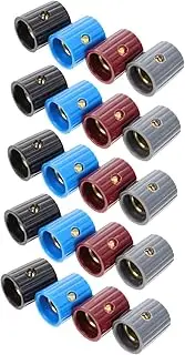 KAILIKETIY Essential Guitar Parts 20pcs Volume Tone Control Knobs for Electric Guitars Bass Design