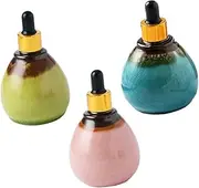HONITANO Essential Oil Sub Bottles Dropper Fill Bottles Ceramic Oil Containers Sealed and Easy to Use