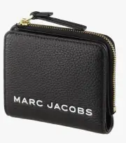 Marc Jacobs M0017140-001 Mini Compact Zip Wallet Black One Size